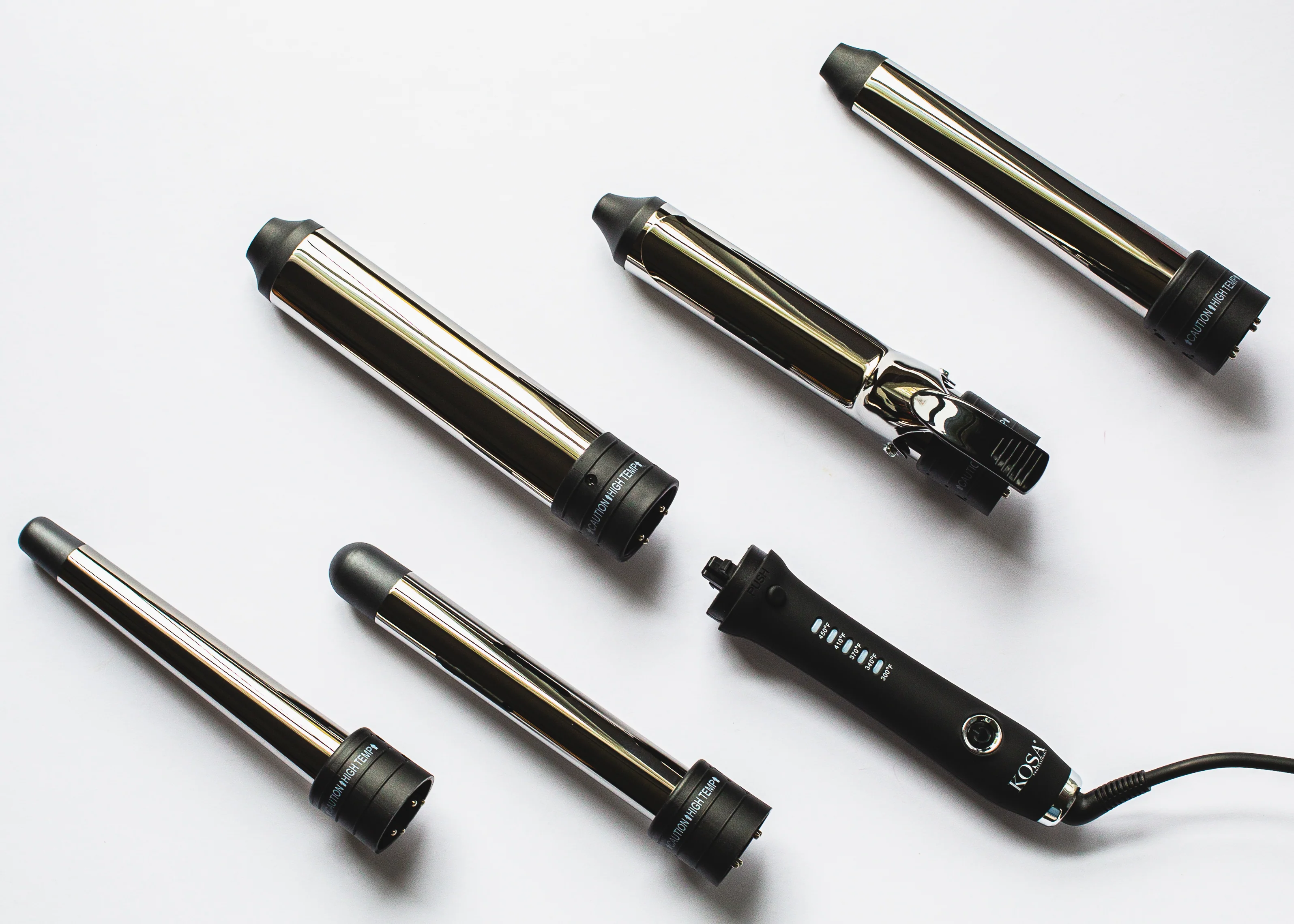 The 5-in-1 Interchangeable Titanium Curling Iron Set-Only at YUMMY EXTENSIONS - Image 2